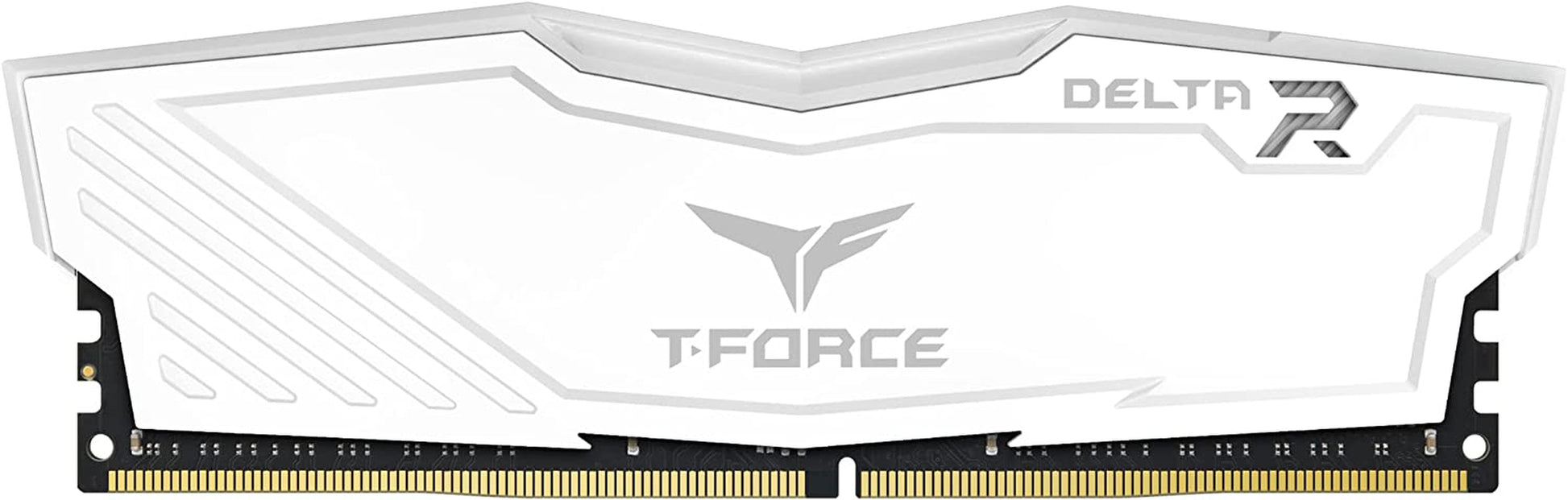 T-Force Delta RGB DDR4 16GB (2X8Gb) 3000Mhz (PC4-24000) CL16 Desktop Memory Module Ram - White - TF4D416G3000HC16CDC01